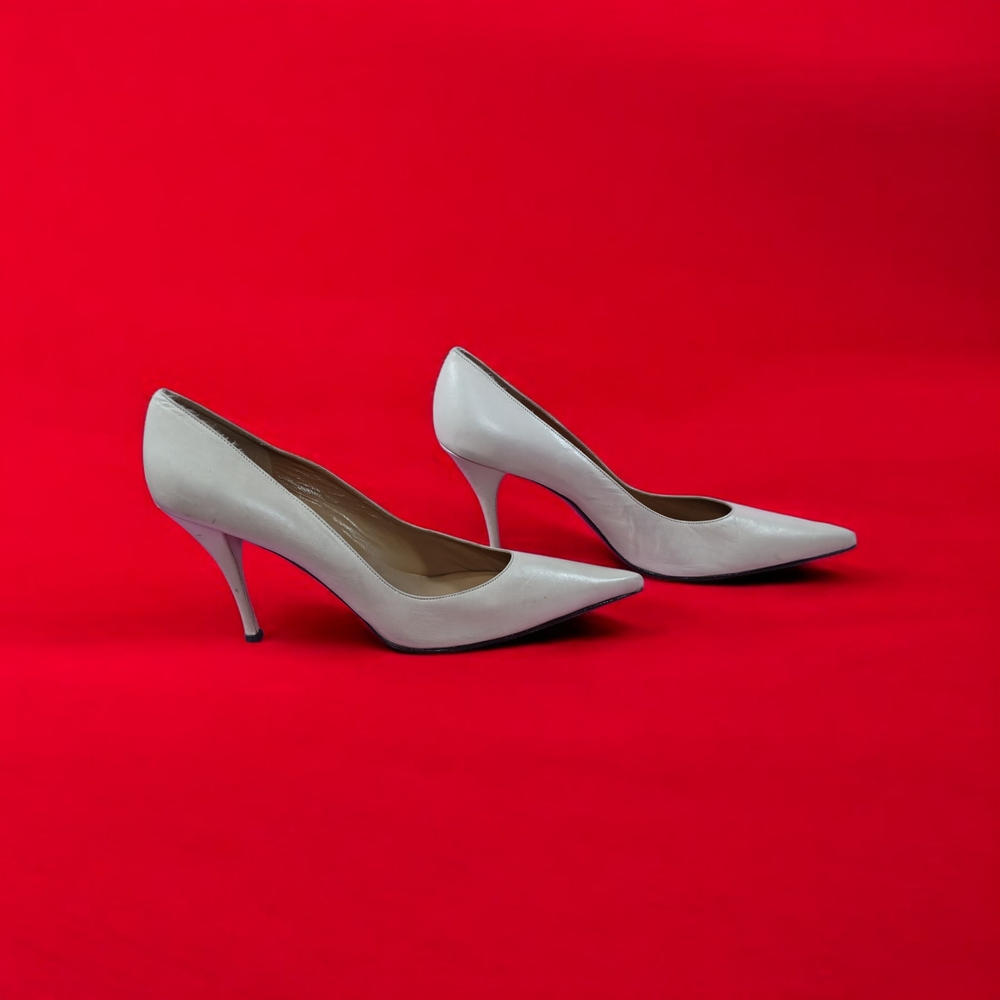 Elegant White Women's Heels